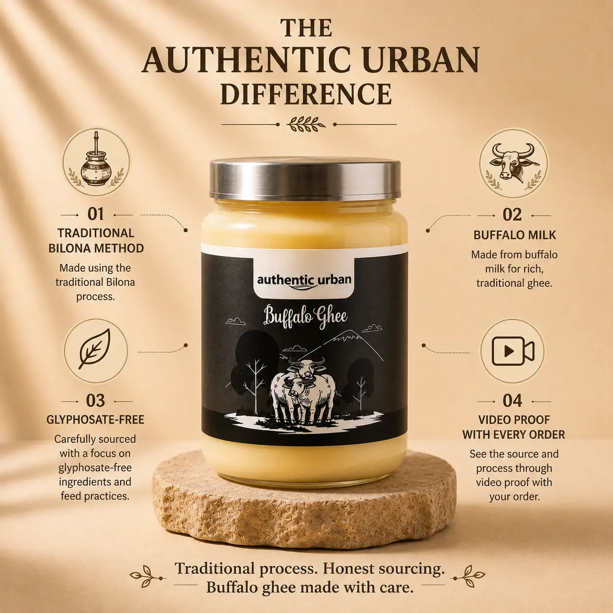 Buffalo ghee difference