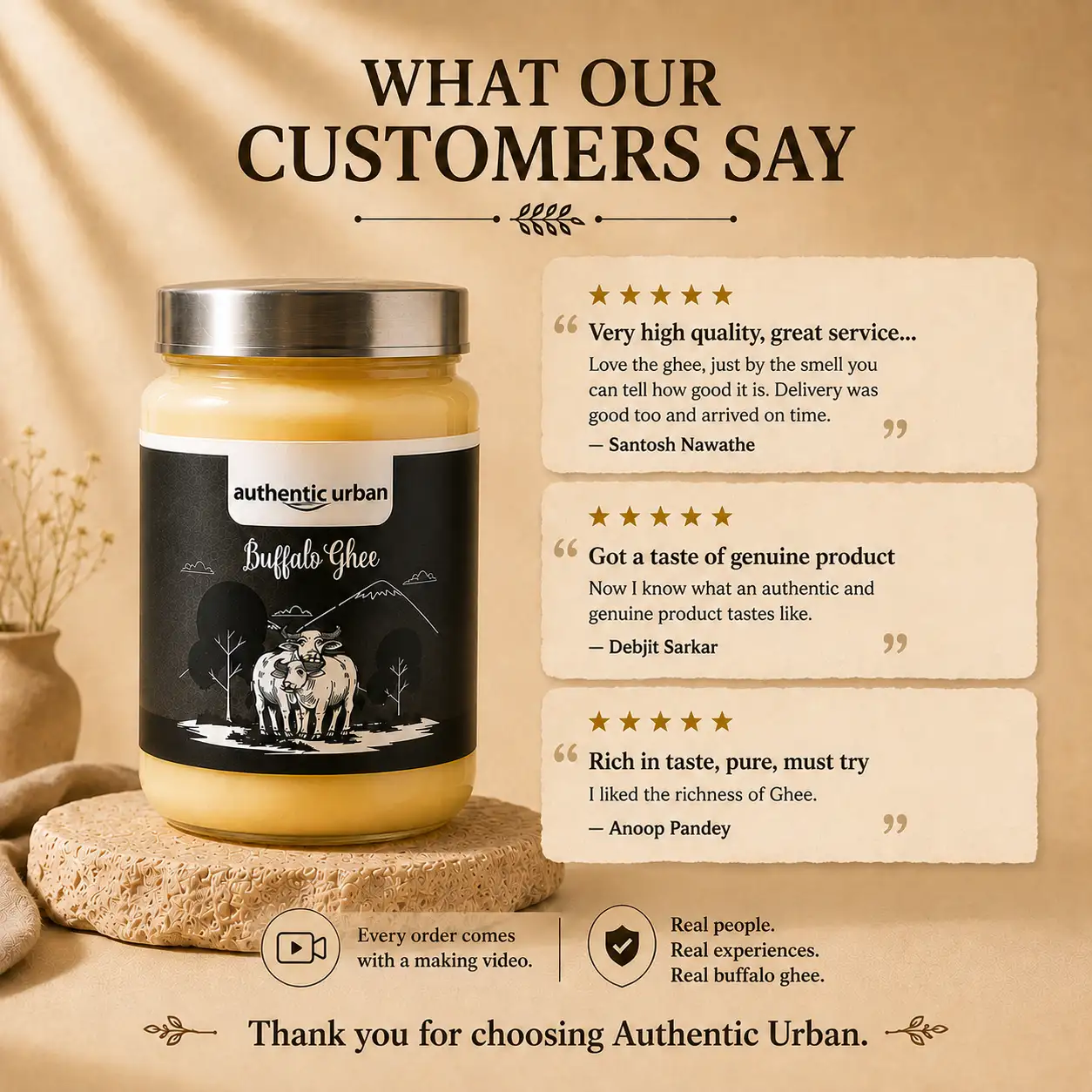 Buffalo ghee review